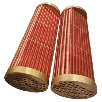 Copper Fin Marine Shell Core Intercooler Heat Intercooler